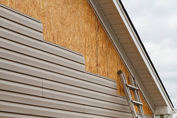 Professional Wood Siding technician working in Flower Mound, TX